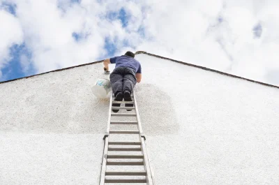 Peinture extérieure à Berthecourt — façades et ravalement